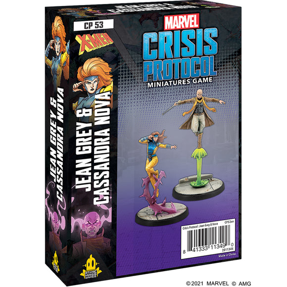 Marvel Crisis Protocol Jean Gray & Cassandra Nova Miniatures Asmodee   