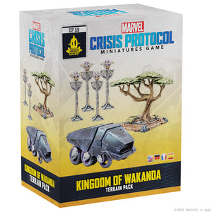Marvel Crisis Protocol: Kingdom of Wakanda Terrain Pack Miniatures Asmodee   