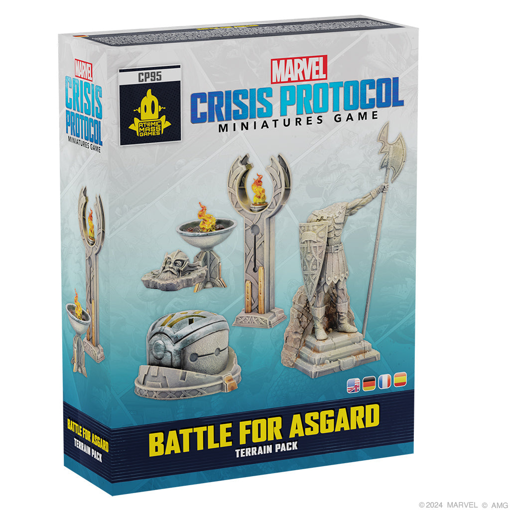 Marvel Crisis Protocol: Battle for Asgard Terrain Pack Miniatures Atomic Mass Games   