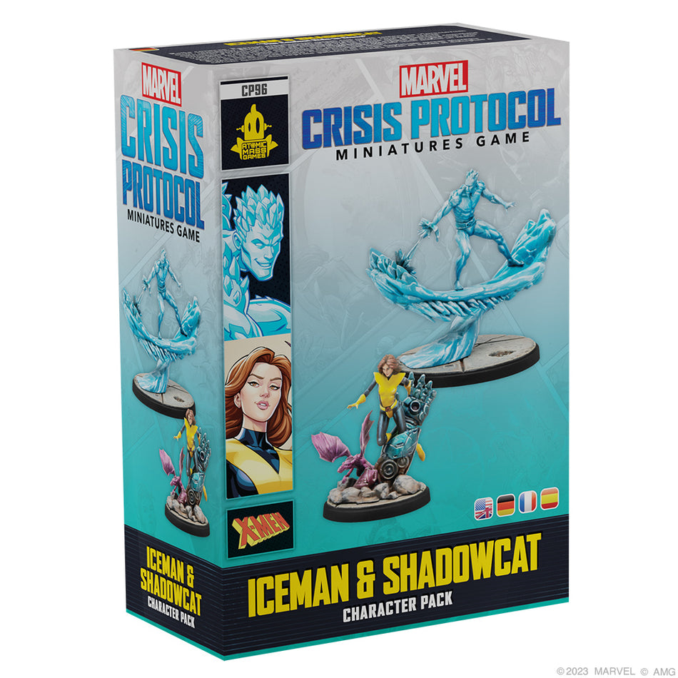 Marvel Crisis Protocol: Iceman & Shadowcat Miniatures Atomic Mass Games   