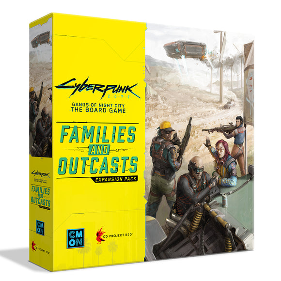 Cyberpunk 2077: Families and Outcasts Expansion Board Games Asmodee   