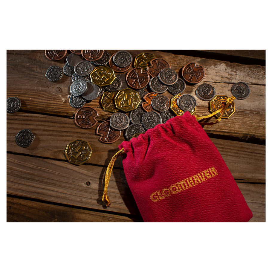 Gloomhaven Metal Coins Board Games Cephalofair Games   
