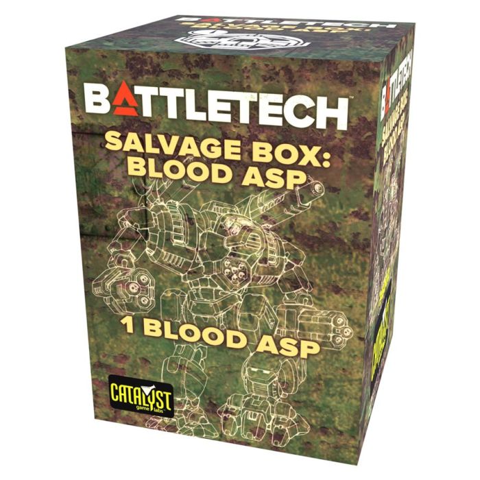 BattleTech Salvage Box: Blood Asp Miniatures Catalyst Game Labs