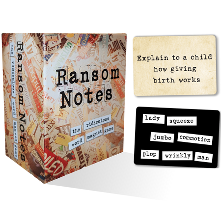 Ransom Notes: The Ridiculous Word Magnet Game Party Games Very Special Games