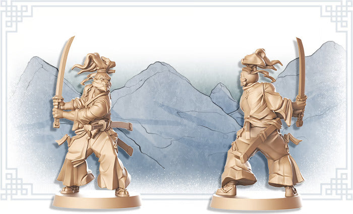 Zombicide: White Death - Usagi Yojimbo Board Games Cool Mini or Not ZCD Usagi Yojimbo