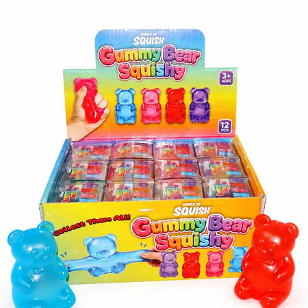 3.3" Squishy Gummy Bear - World of Squish Toys World of Squish