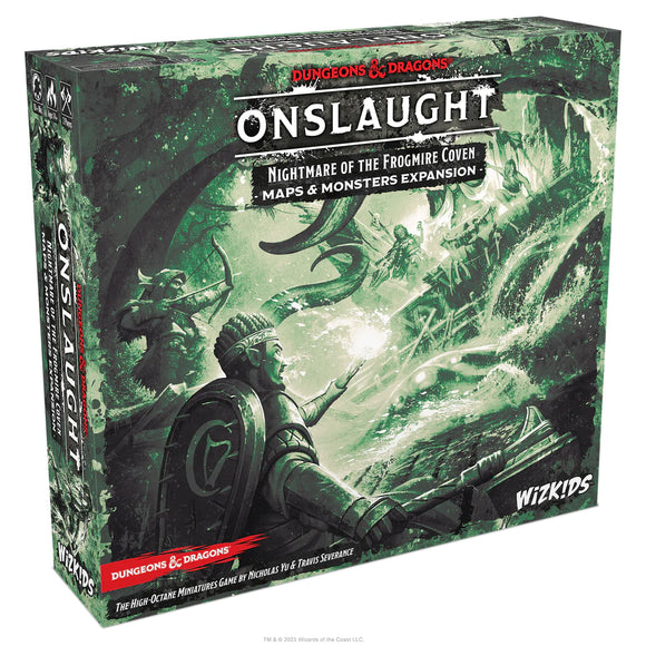 D&D Onslaught Nightmare of the Frogmire Coven - Maps & Monsters Expansion Miniatures WizKids   
