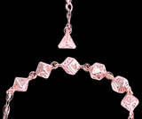 Arcane Bangle Bracelet - Rose Gold Dice Hymgho Premium Dice