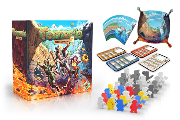 Terraria: The Board Game (Hellstone) Board Games Re-Logic Terraria: The Board Game (Hellstone)