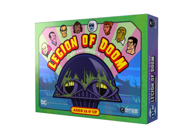 DC Deck Building Game: Legion of Doom Expansion Kickstarter Exclusive Card Games Cryptozoic Entertainment   