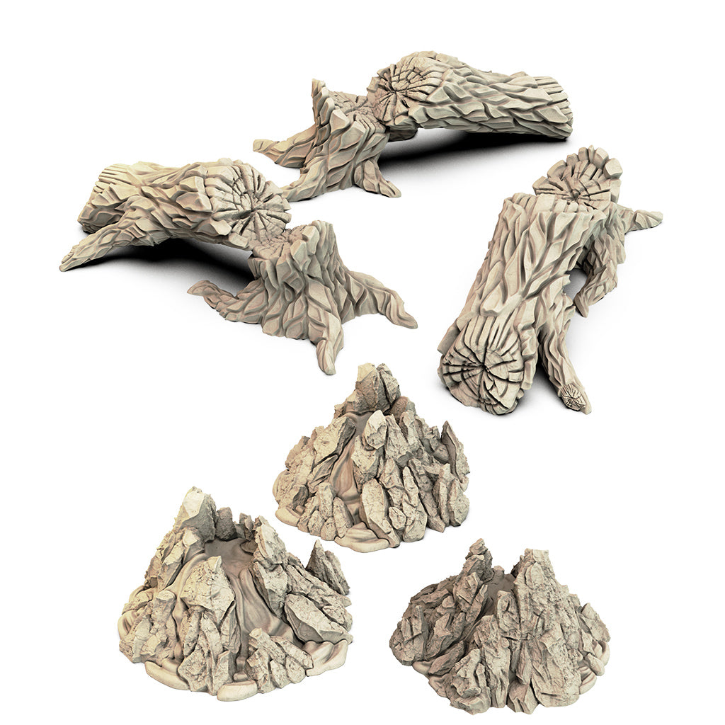 Dragon Eclipse: Terrain Miniature Pack Miniatures Awaken Realms