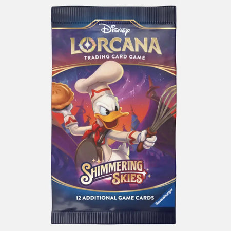 Disney Lorcana TCG: Shimmering Skies Boosters (2 options) Trading Card Games Ravensburger SKS Booster Pack