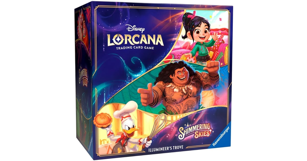 Disney Lorcana TCG: Shimmering Skies Illumineer's Trove Trading Card Games Ravensburger SKS Illumineer Trove