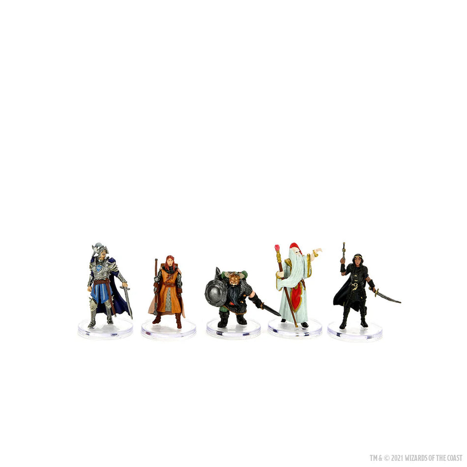D&D Icons of the Realms The Wild Beyond the Witchlight Valor's Call Starter Set Miniatures WizKids