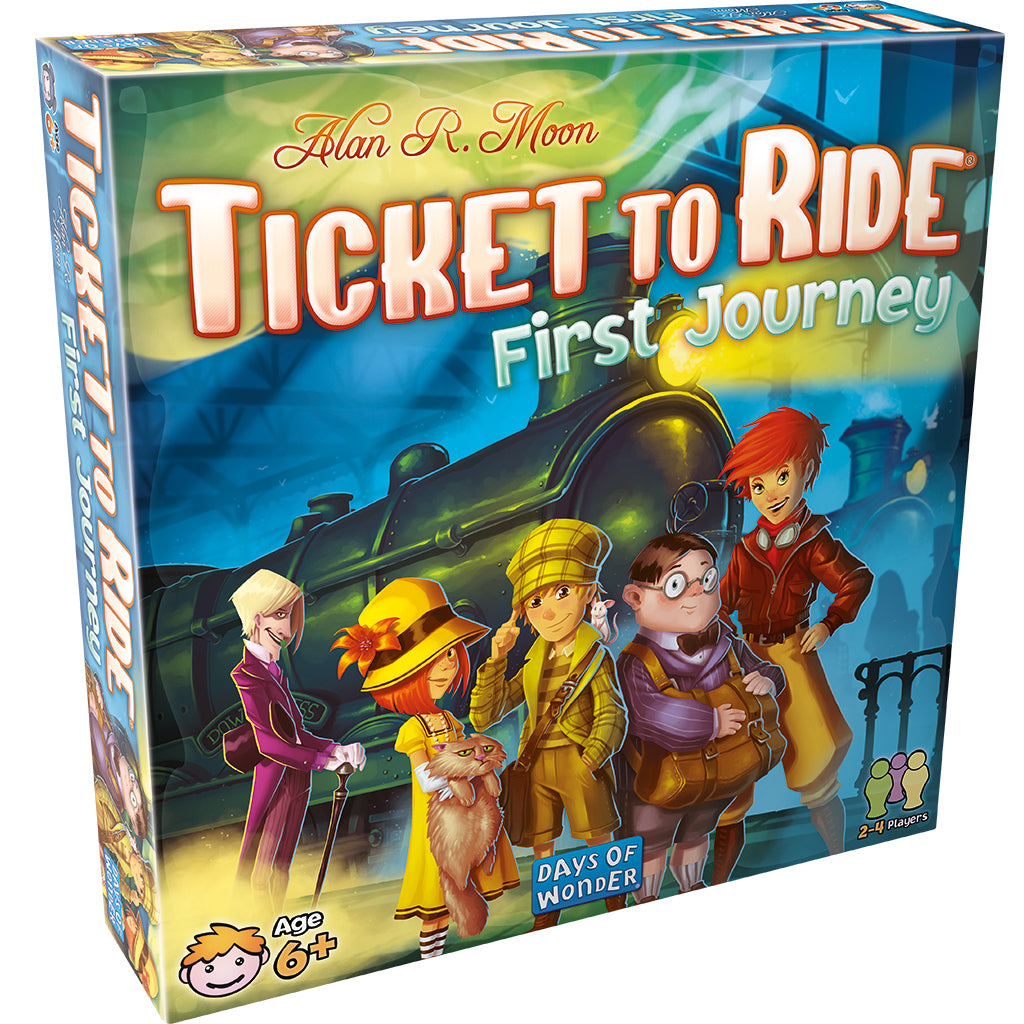 Ticket to Ride: First Journey Board Games Asmodee   
