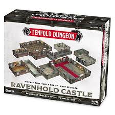 Tenfold Dungeons: Ravenhold Castle RPG Maps Gale Force Nine   