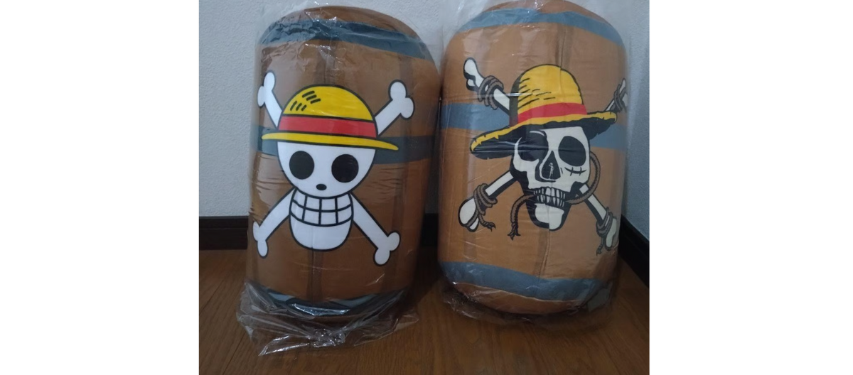 One Piece Barrel Plush (2 options) Toys JBK International