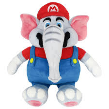 Sanei Elephant Mario Plush Plushes JBK International   