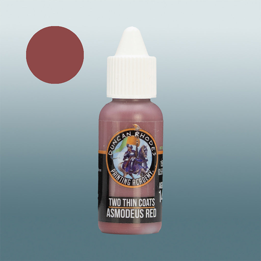 Two Thin Coats: Asmodeus Red Paints Trans Atlantis Games