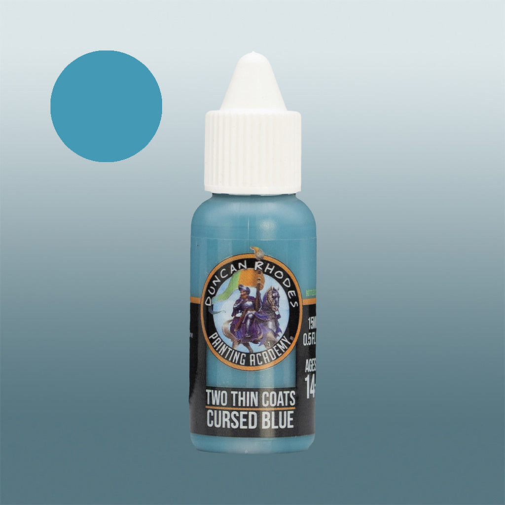 Two Thin Coats: Cursed Blue Paints Trans Atlantis Games