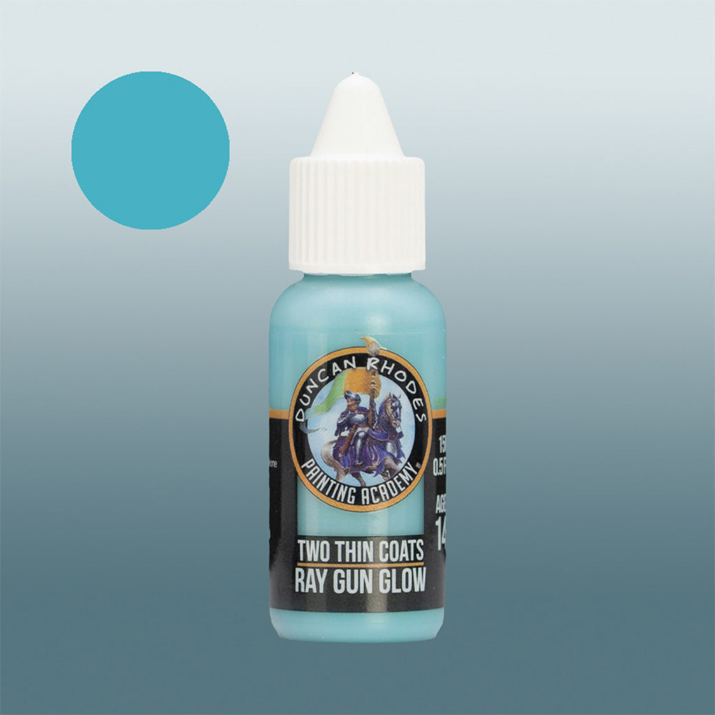 Two Thin Coats: Ray Gun Glow Paints Trans Atlantis Games