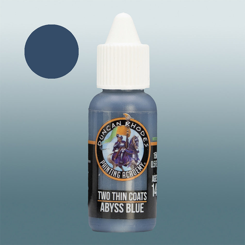 Two Thin Coats: Abyss Blue Paints Trans Atlantis Games