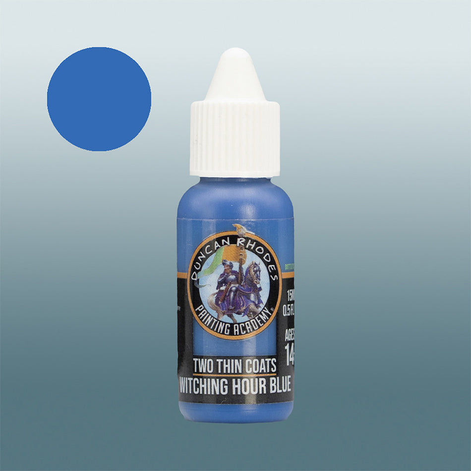 Two Thin Coats: Witching Hour Blue Paints Trans Atlantis Games