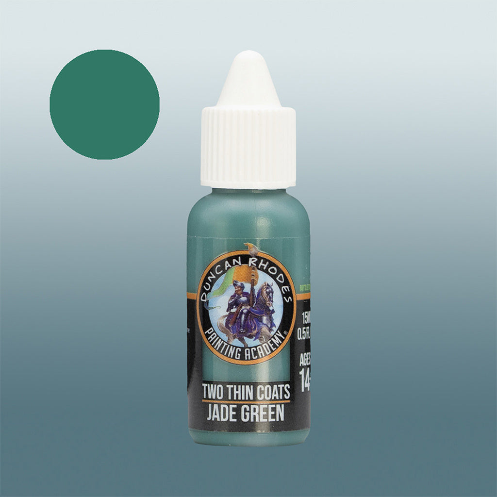 Two Thin Coats: Jade Green Paints Trans Atlantis Games