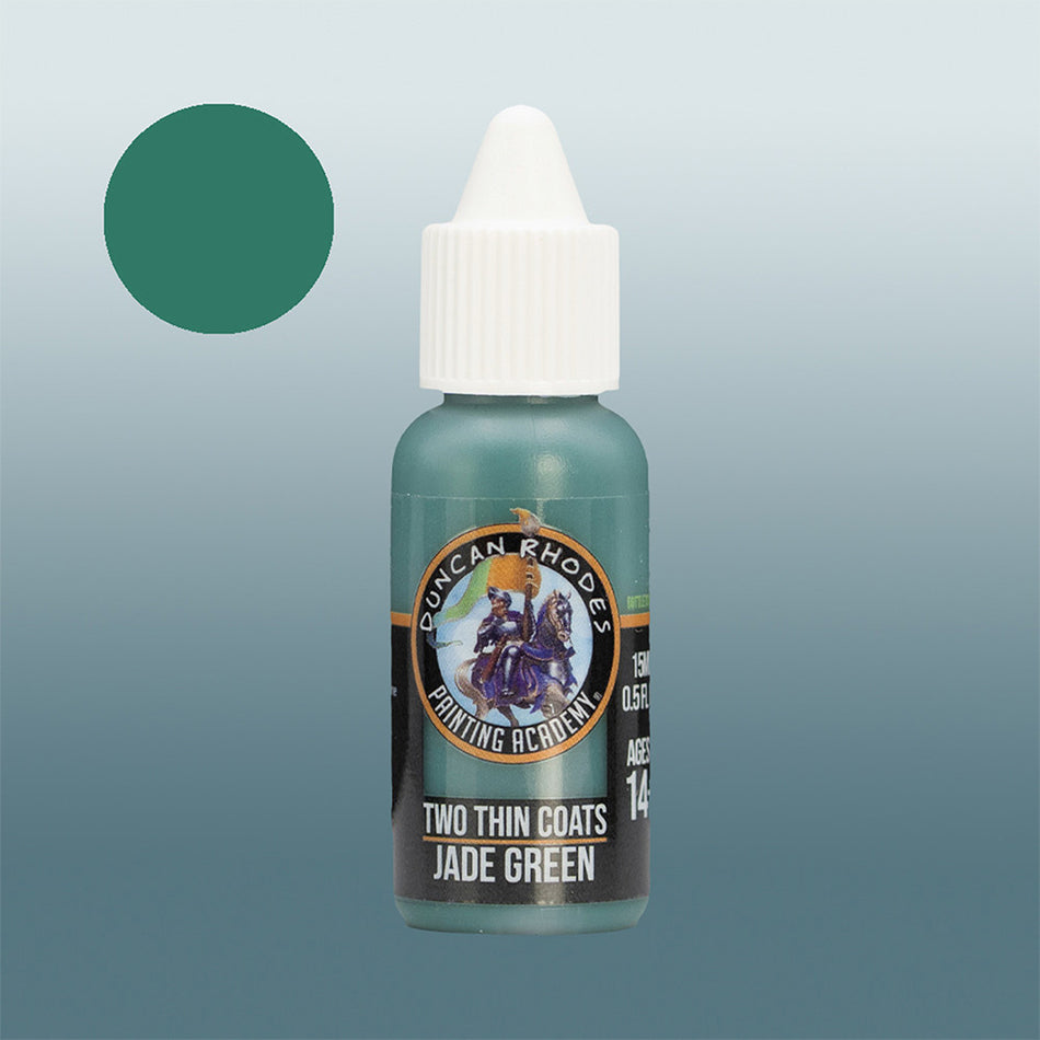 Two Thin Coats: Jade Green Paints Trans Atlantis Games