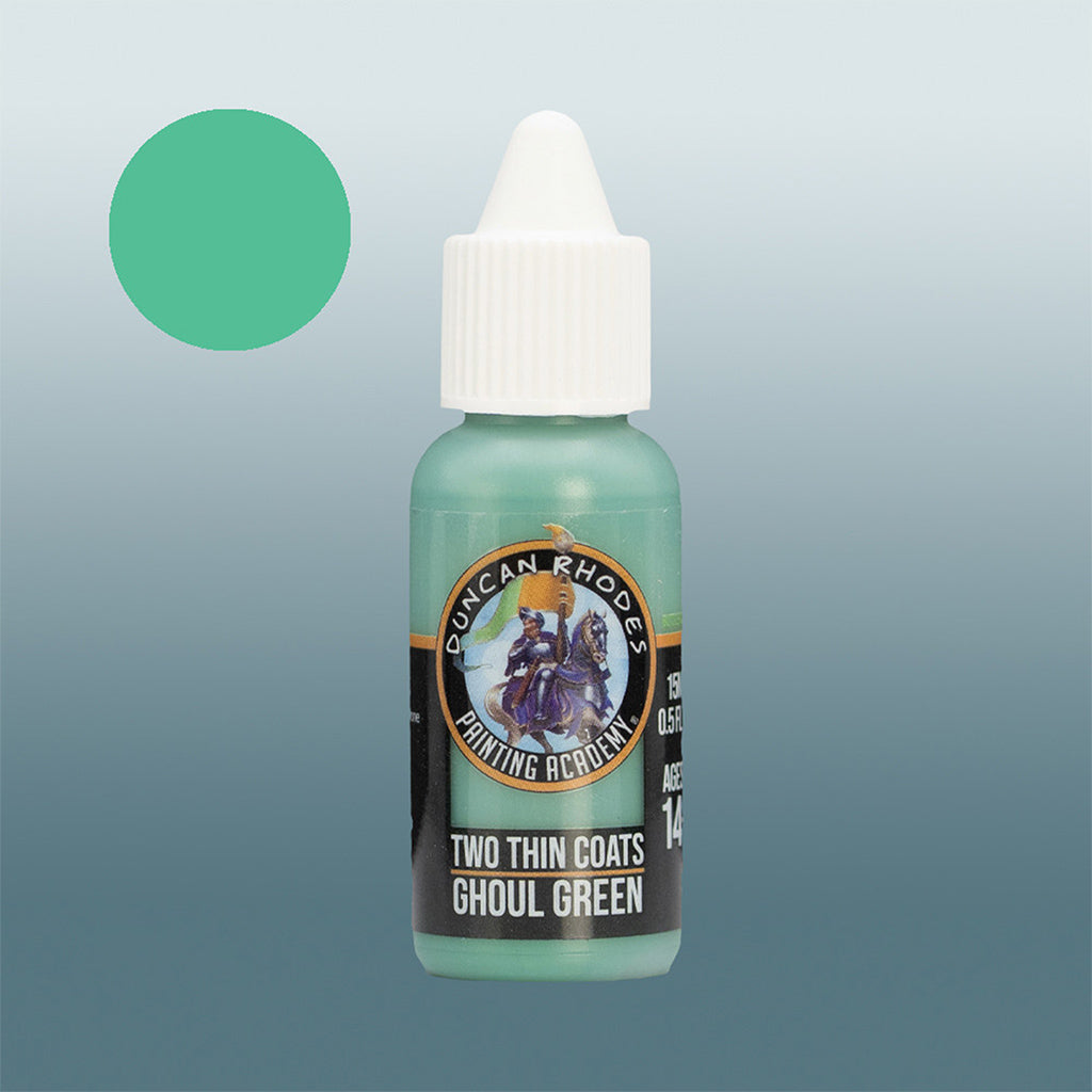 Two Thin Coats: Ghoul Green Paints Trans Atlantis Games