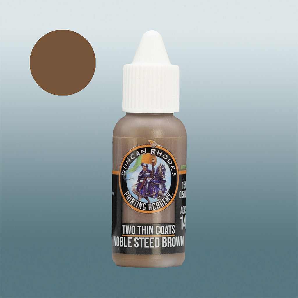 Two Thin Coats: Noble Steed Brown Paints Trans Atlantis Games