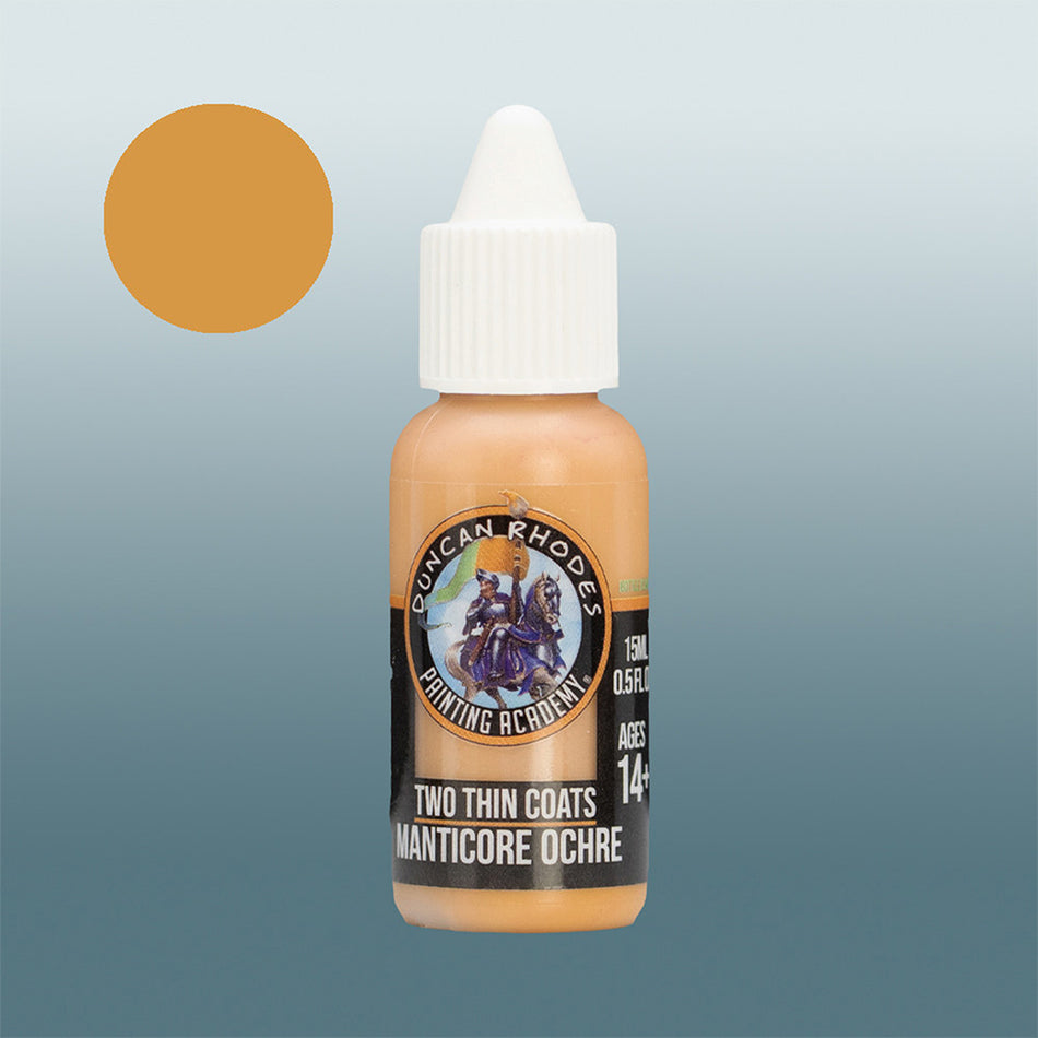 Two Thin Coats: Manticore Ochre Paints Trans Atlantis Games