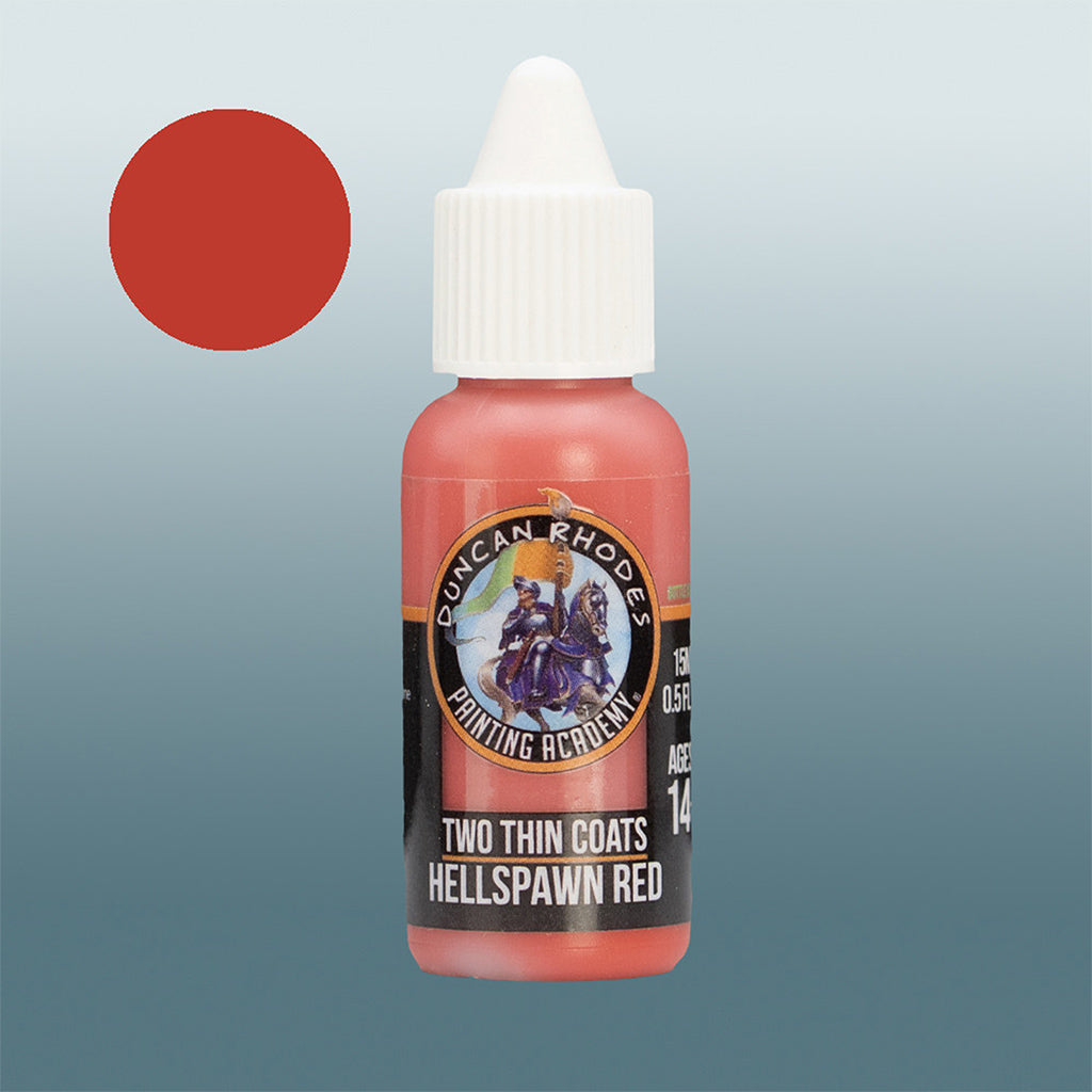 Two Thin Coats: Hellspawn Red Paints Trans Atlantis Games