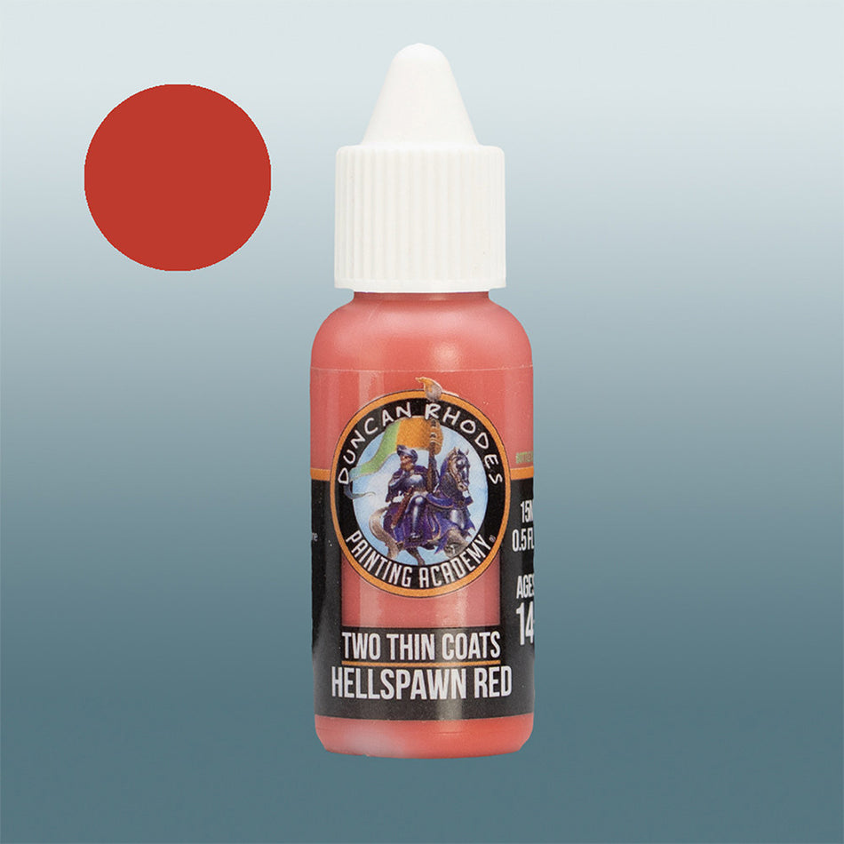 Two Thin Coats: Hellspawn Red Paints Trans Atlantis Games