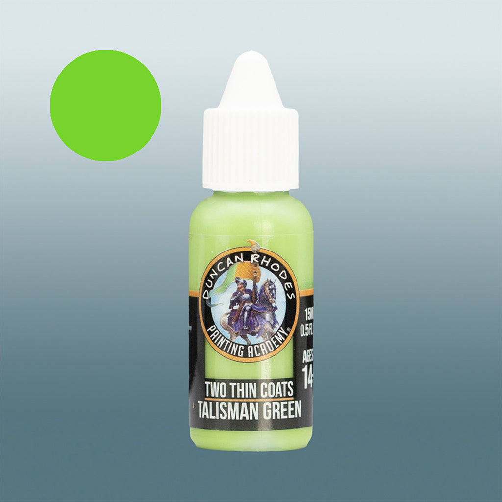 Two Thin Coats: Talisman Green Paints Trans Atlantis Games