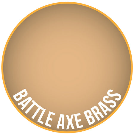 Two Thin Coats: Battle Axe Brass Paints Trans Atlantis Games