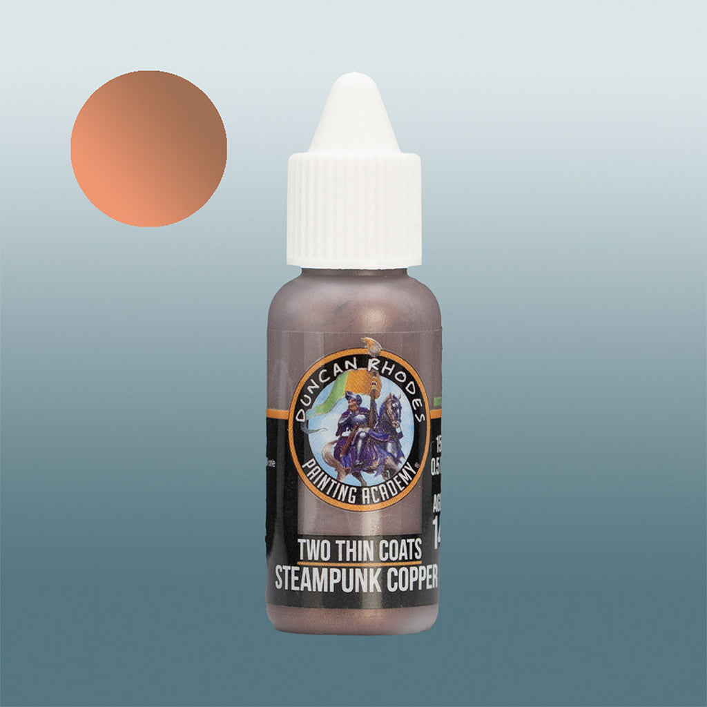 Two Thin Coats: Steampunk Copper Paints Trans Atlantis Games