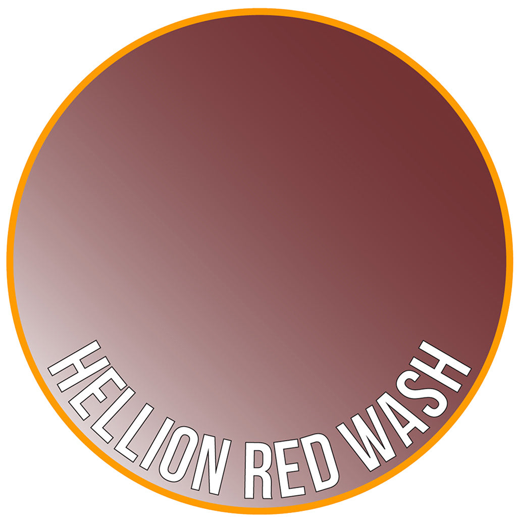 Two Thin Coats: Hellion Red Wash Paints Trans Atlantis Games