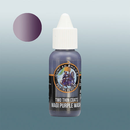 Two Thin Coats: Magi Purple Wash Paints Trans Atlantis Games