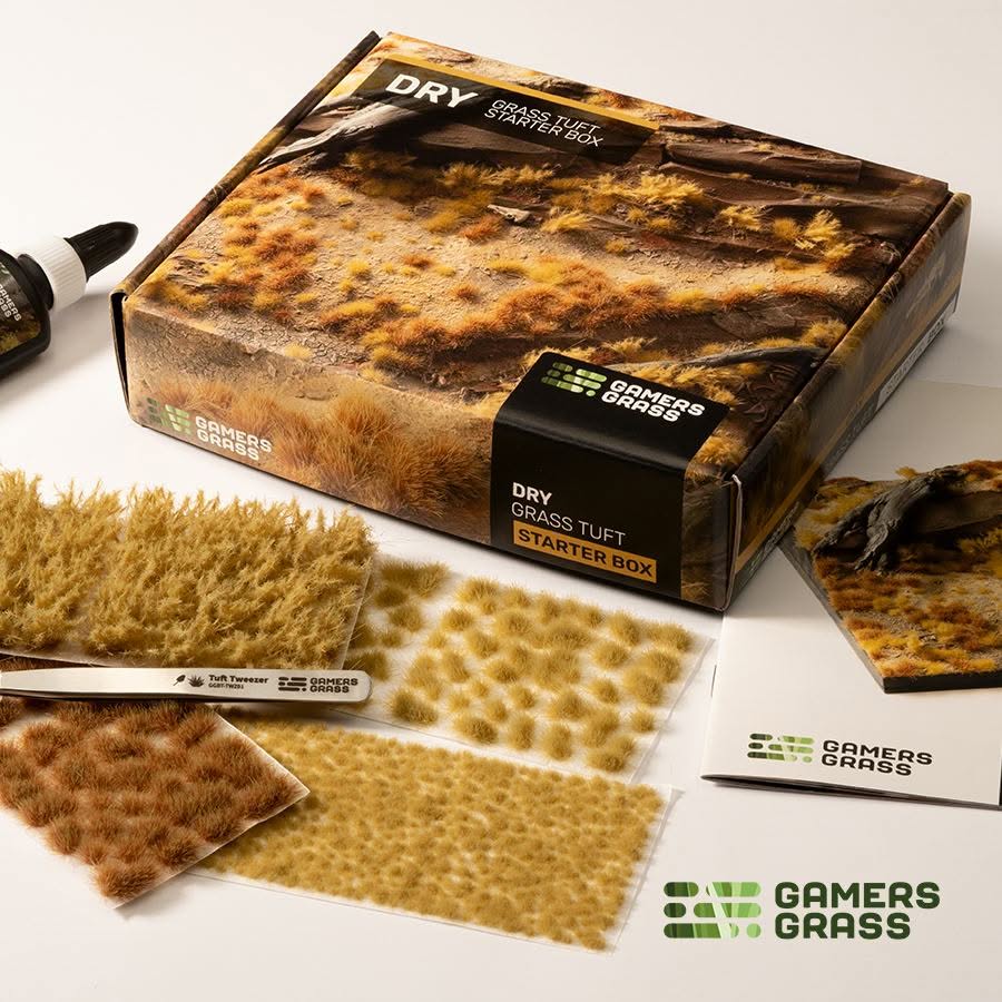 Gamers Grass: Grass Tuft Starter Box - Dry Supplies Frontline Gaming FLG Grass Tuft Starter Box - Dry