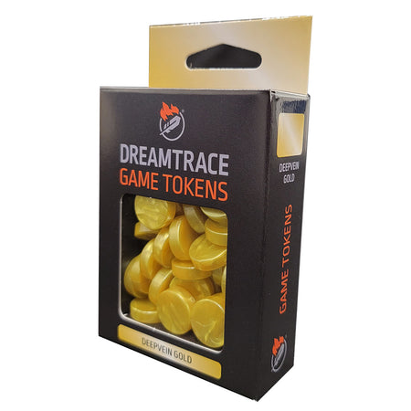 Dreamtrace Gaming Tokens (20 options) Board Games Asmodee DTT Deepvein Gold  