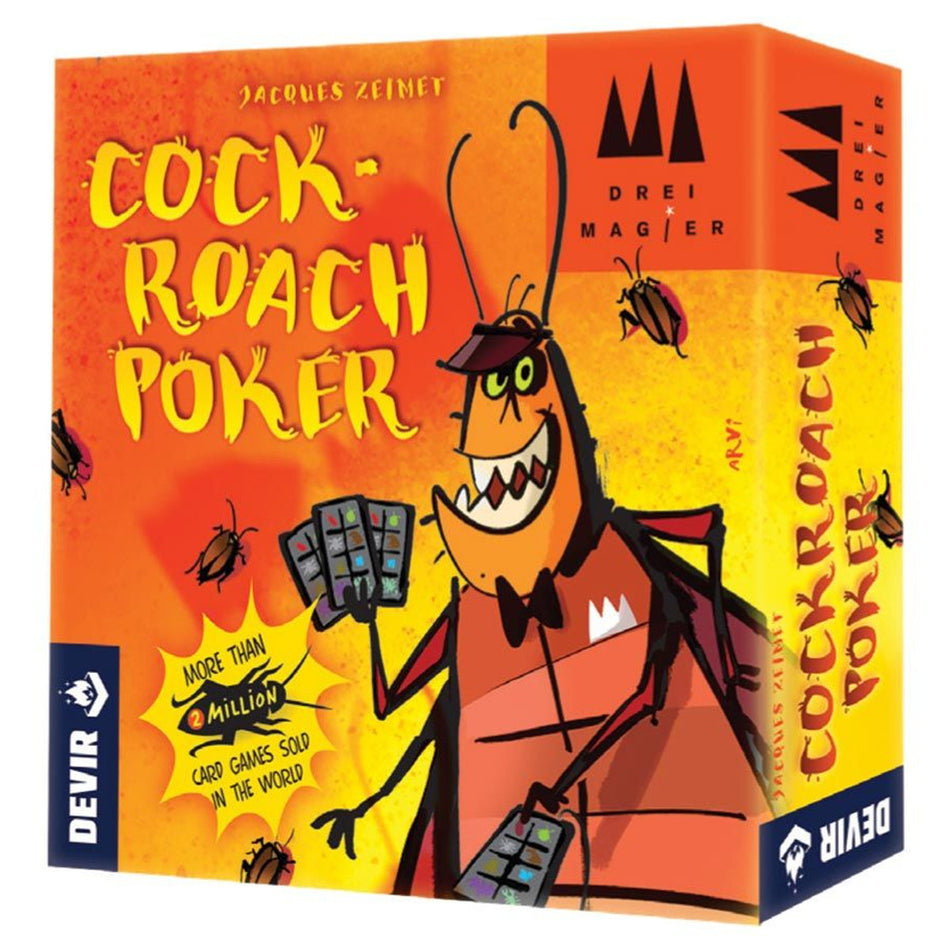Cockroach Poker Board Games Devir Games