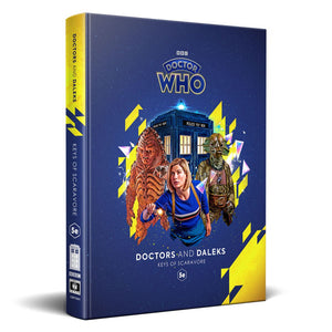 Doctor Who RPG 5E Doctors and Daleks Keys of Scaravore Role Playing Games Cubicle 7 Entertainment   