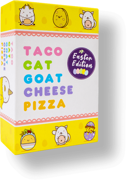 Taco Cat Goat Cheese Pizza (3 options) Card Games Other TCGCP Easter Edition