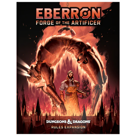 D&D 5E Eberron: Forge of the Artificer (2 options) Role Playing Games Wizards of the Coast D&D Eberron: Forge of the Artificer Alternate Cover