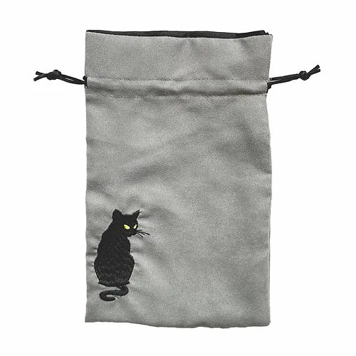 Kitty Clacks Void Cat Dice Bag Dice Black Oak Workshop   