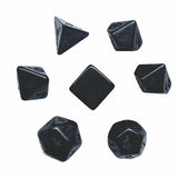Kitty Clacks 7ct Polyhedral Dice Set Void Dice Black Oak Workshop