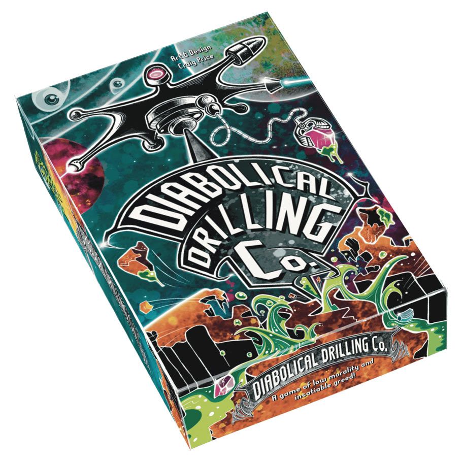 Diabolical Drilling Co. Board Games Exalted Funeral Press