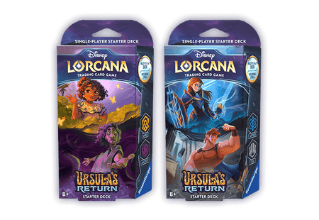 Disney Lorcana TCG: Ursula's Return Starter Decks (2 options) Trading Card Games Ravensburger   