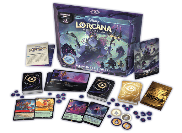 Disney Lorcana TCG: Ursula's Return Illumineer's Quest - Deep Trouble Trading Card Games Ravensburger   